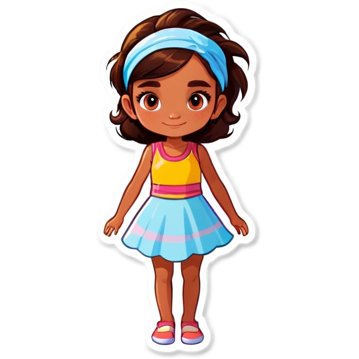 Girl at Blue lagoon emoji