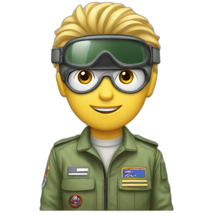 f16 with car pilot emoji