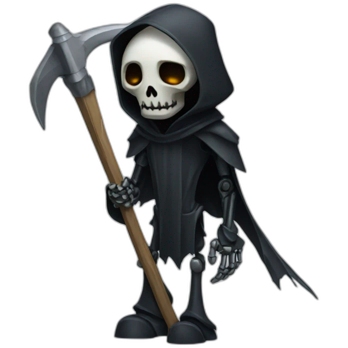 Grim reaper robot emoji