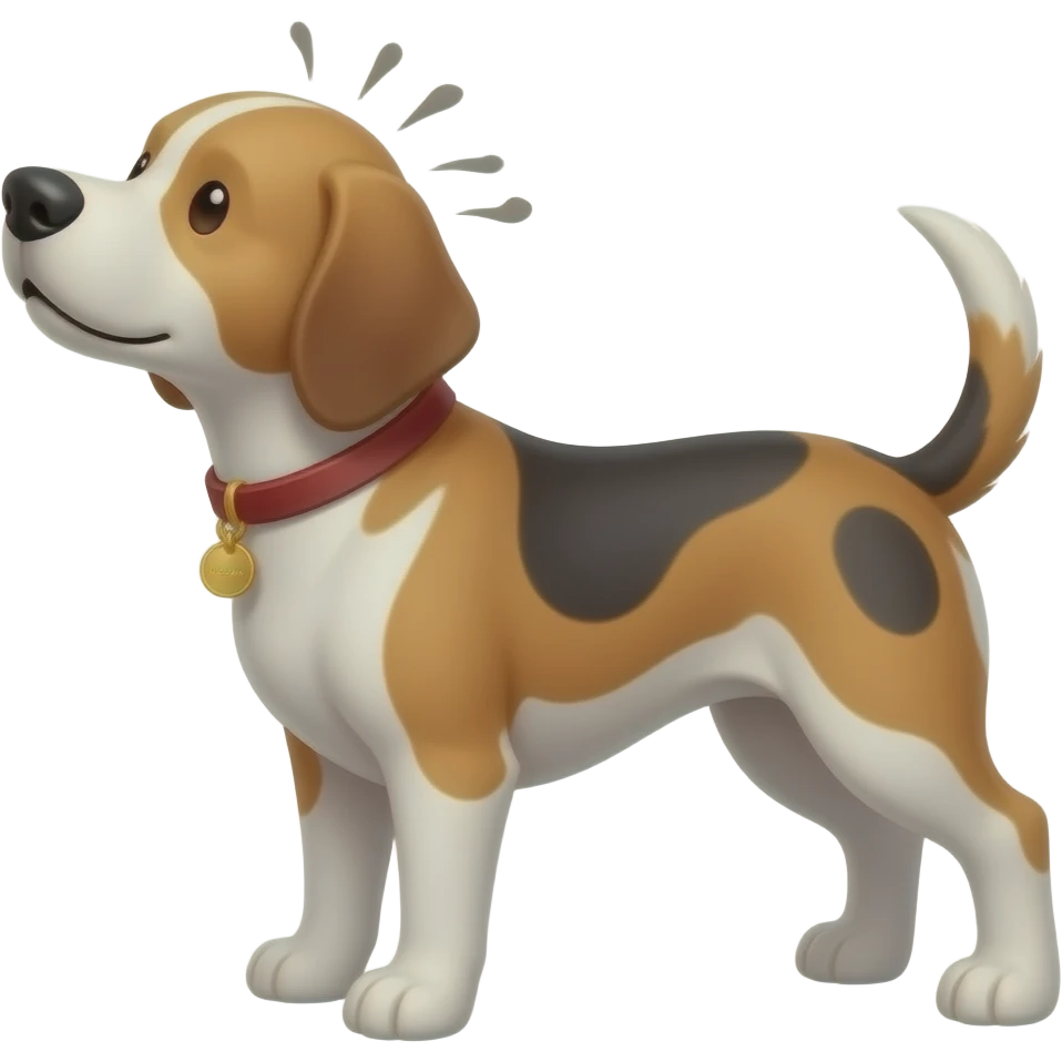 dog shaking head emoji