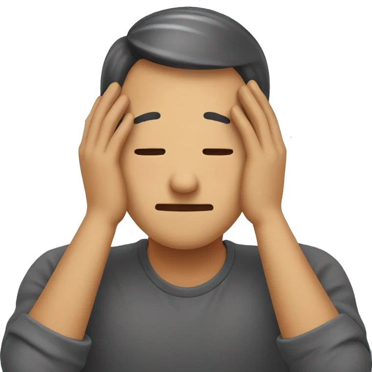 Emoji of a person who had their hands covering their ears emoji