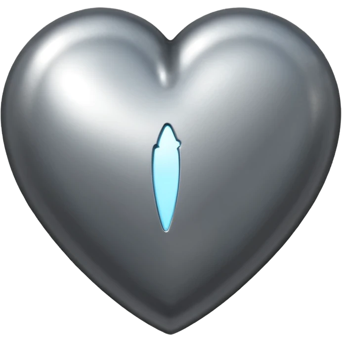 Iron heart emoji