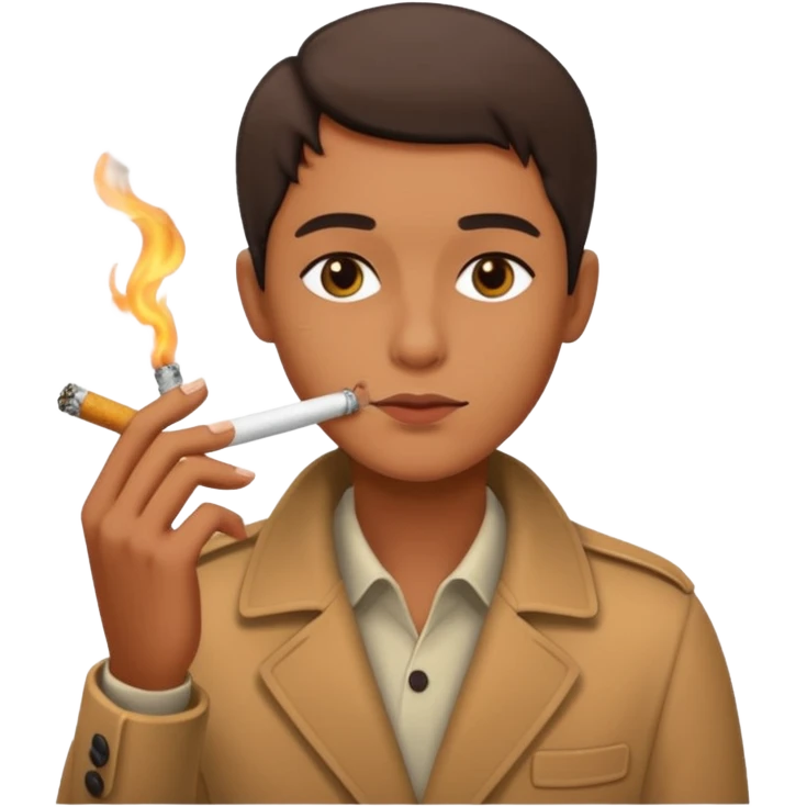 person smoking a cigarette emoji
