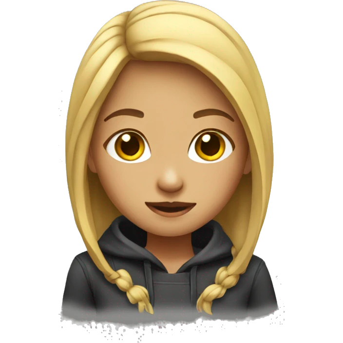 A girl  emoji