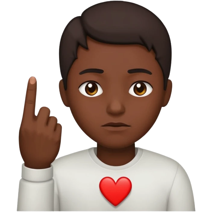💔🖕🏾 emoji