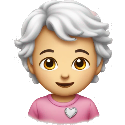 baby pick love heart emoji