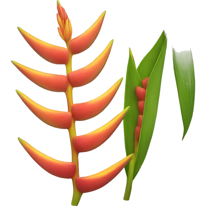 Heliconia emoji