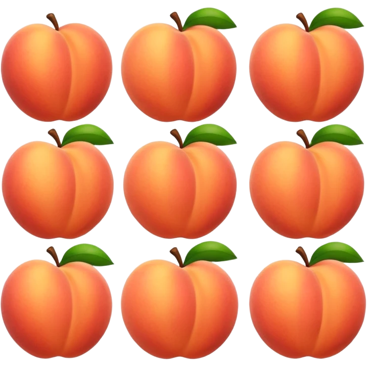 Peach emoji butt emoji