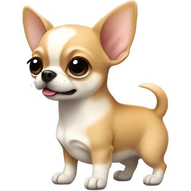 Fat chihuahua  emoji
