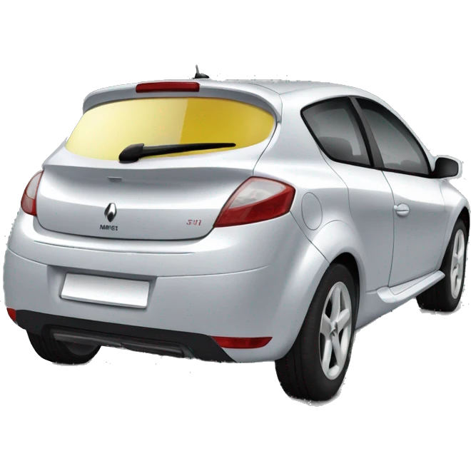 Voiture Renault Megane 2 année 2006 cc noir emoji