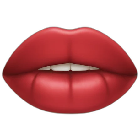lip bight emoji
