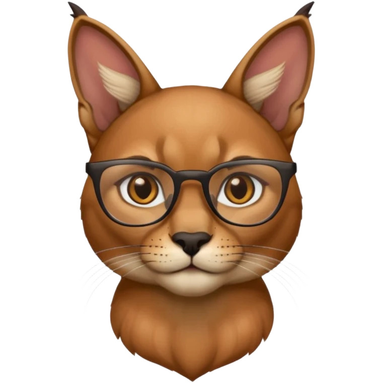 Caracal glasses  w emoji