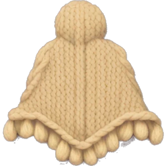 Knitted blanket emoji