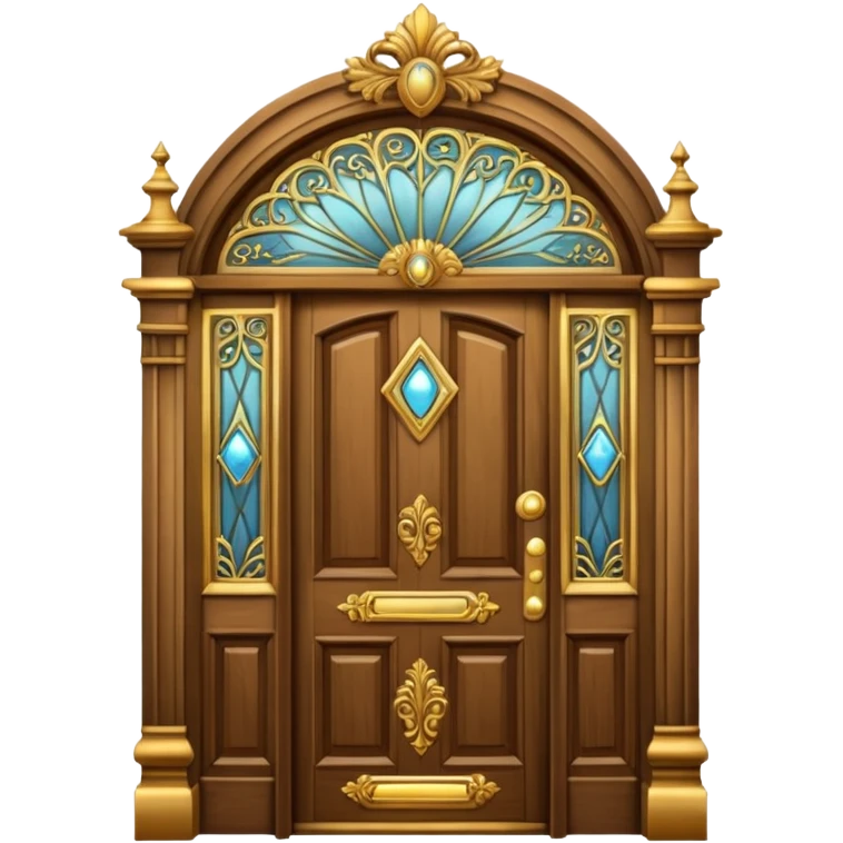Magical edwardian door emoji