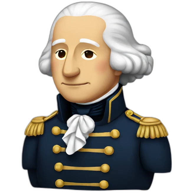 George Washington asleep emoji