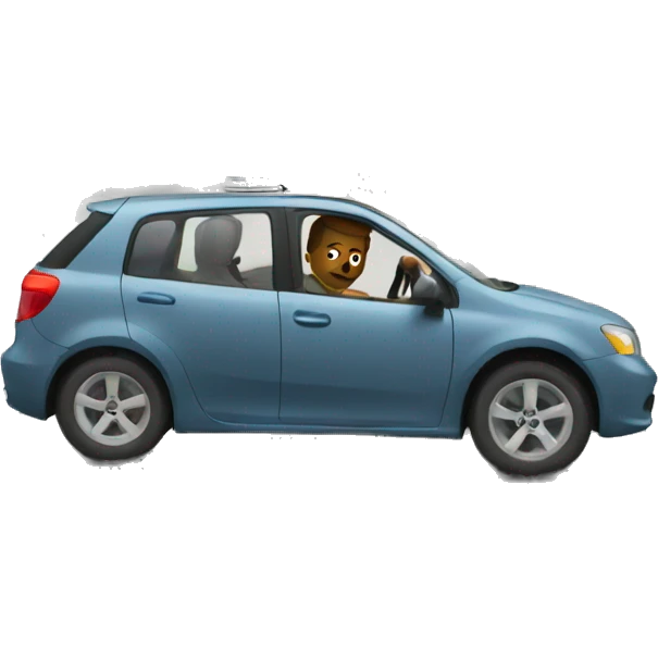 driving in the city  emoji