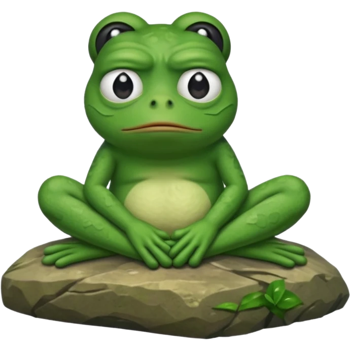 pepe feelsbadman rock emoji