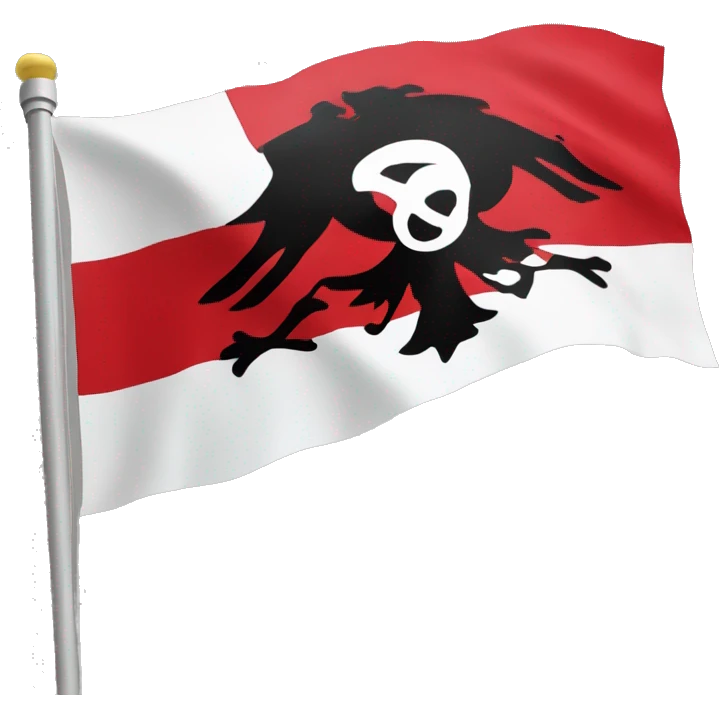 dardania flag Albanian kosovo emoji