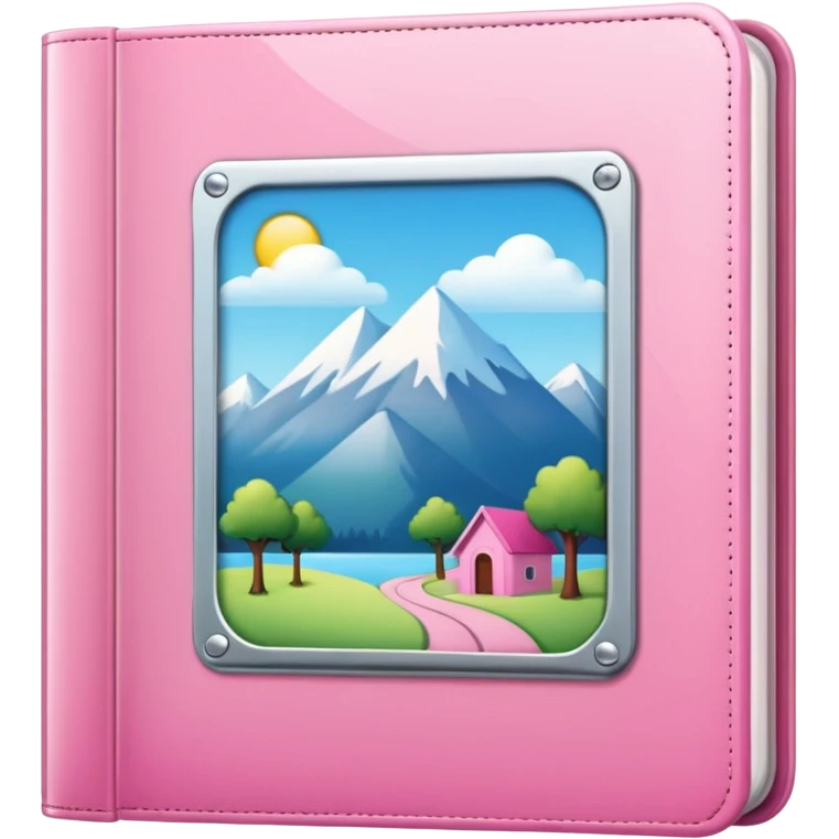 pink photo storage emoji