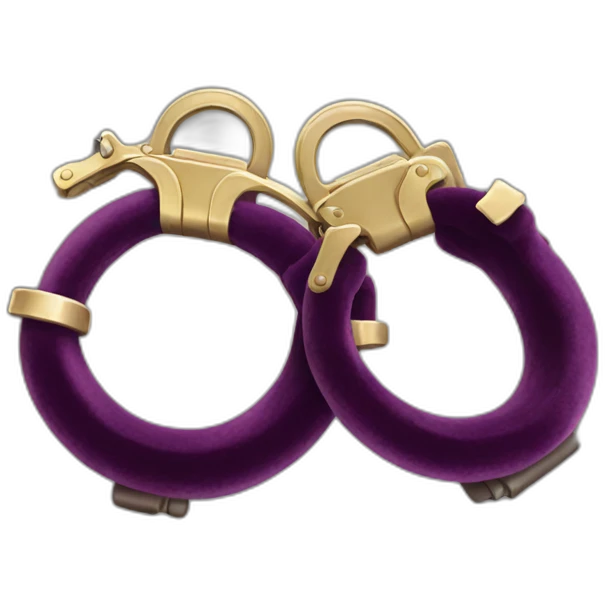velvet handcuffs emoji