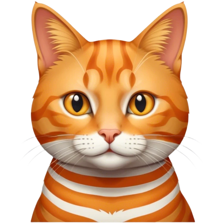 Orange tabby cat emoji