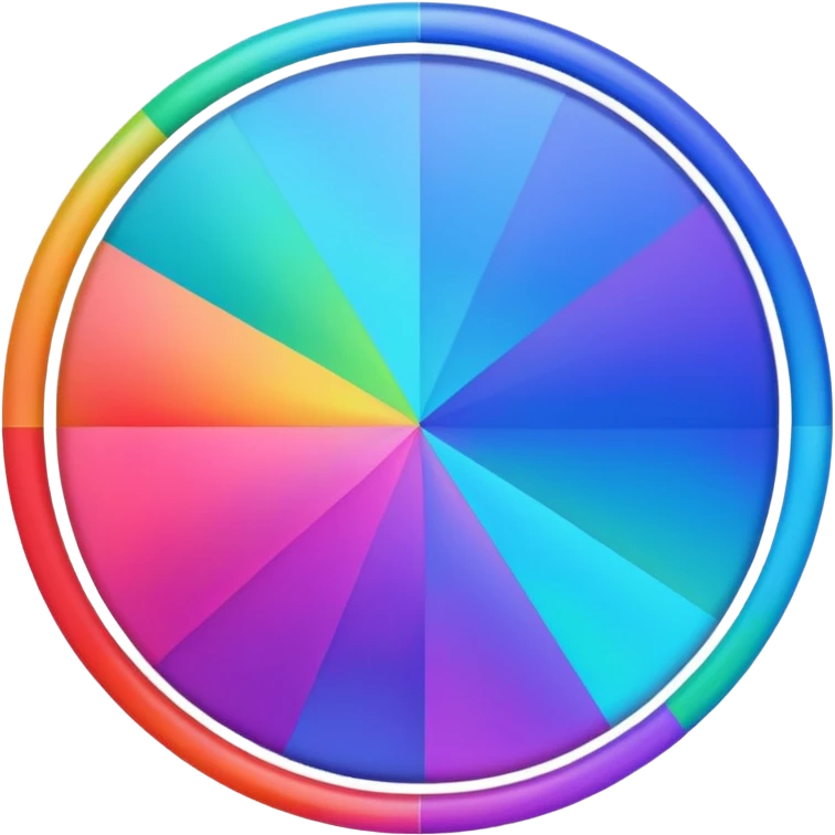 create a full circle for numarics background emoji