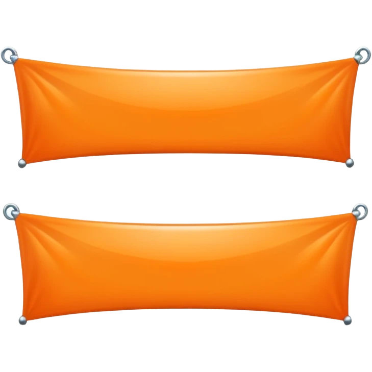 elegant horizontal banner with HEX code #FF6A00 emoji