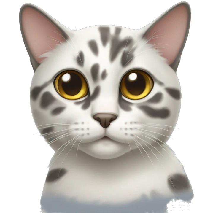 Australian Mist Cat,Spotted coat emoji