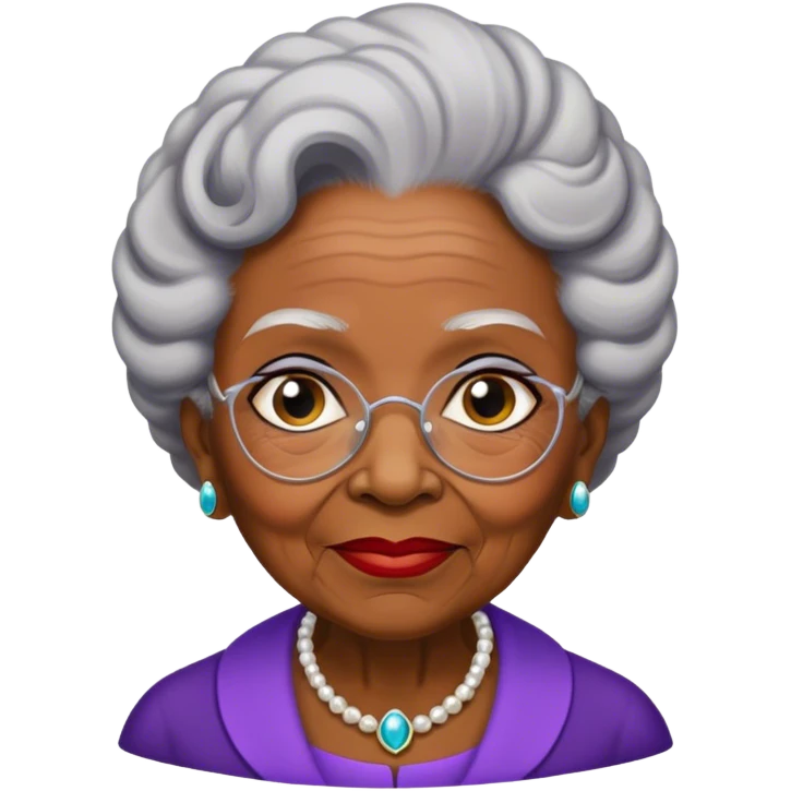 lady agatha danbury black and old emoji