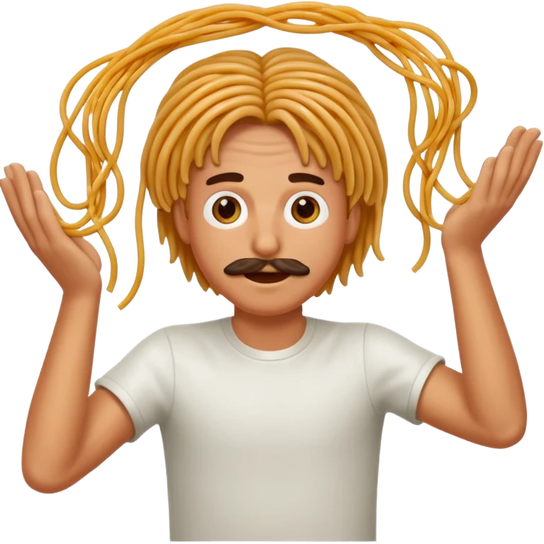 throwing spaghetti emoji