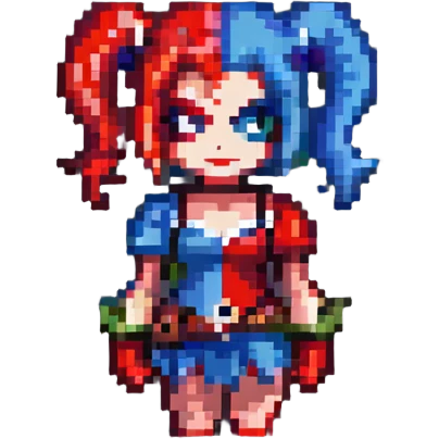 Harley Quinn from DC Comics emoji