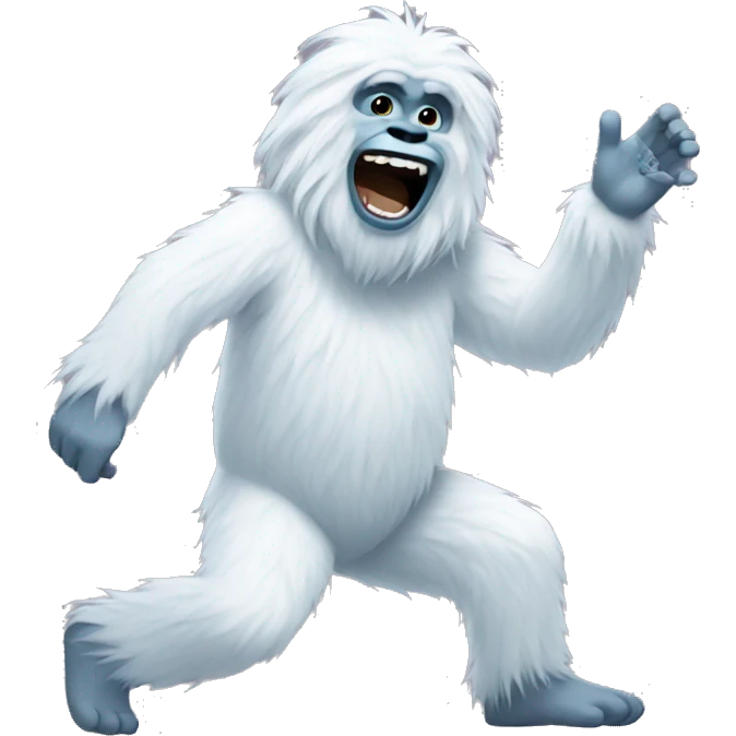 yeti dancing emoji