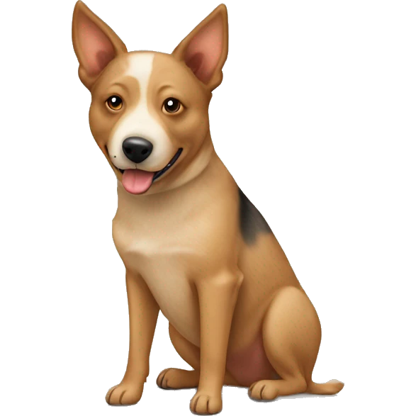Australian cattle dog tan colour  emoji