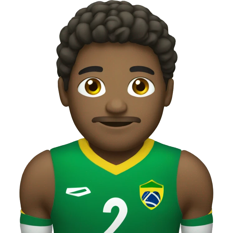 Brazilian football emoji