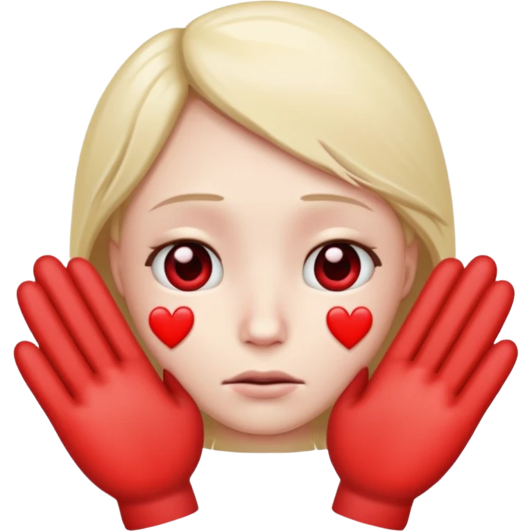 😞🫶🏻 emoji