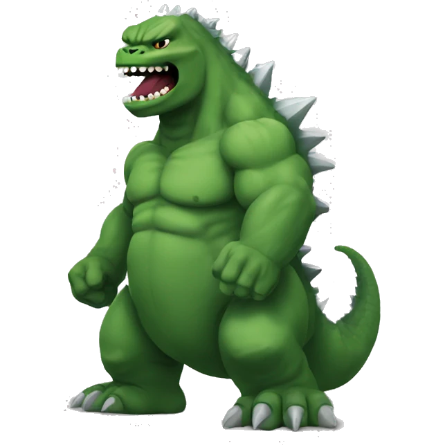 Godzilla Hulk emoji