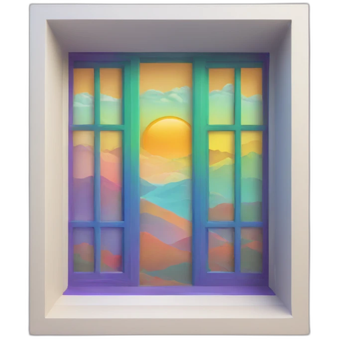 colorful window-like logo emoji