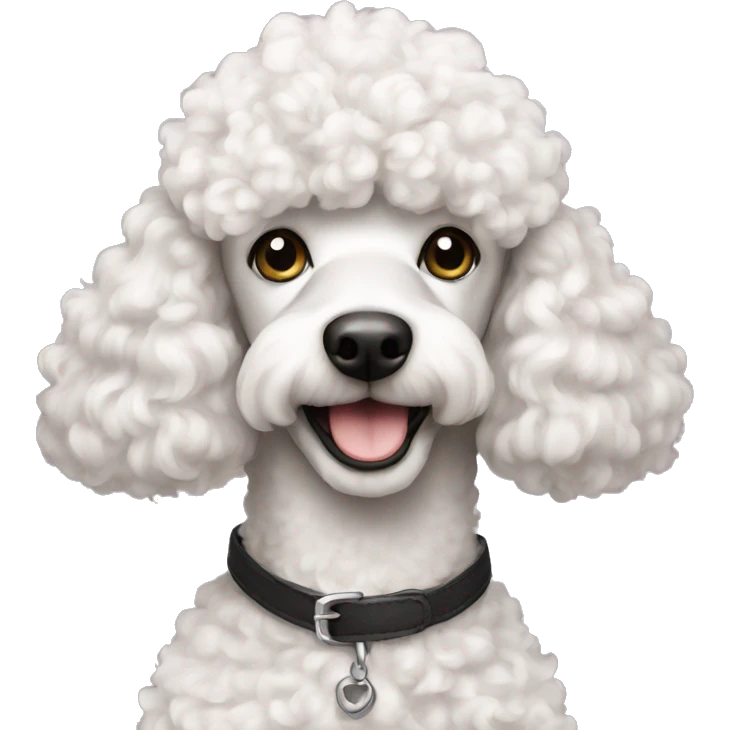 That poodle emoji
