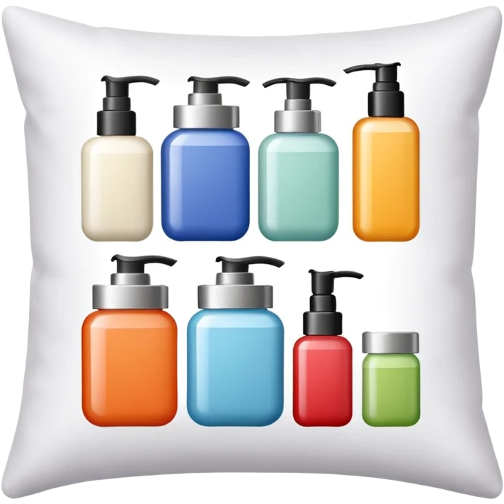 Pillow and skincare emoji