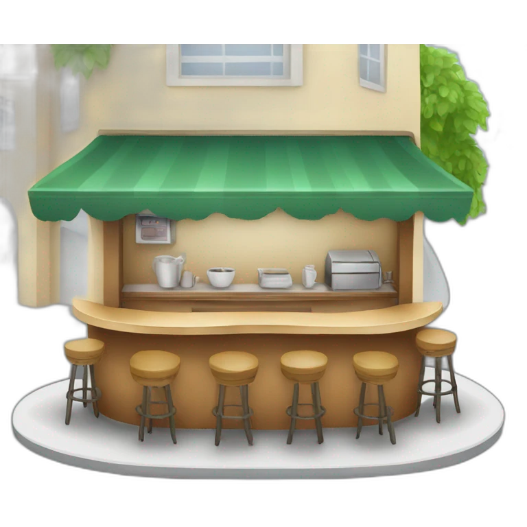 Café Stall  emoji
