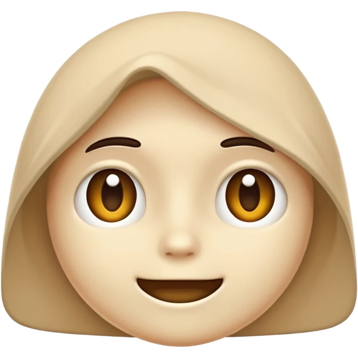 beige text 100% emoji