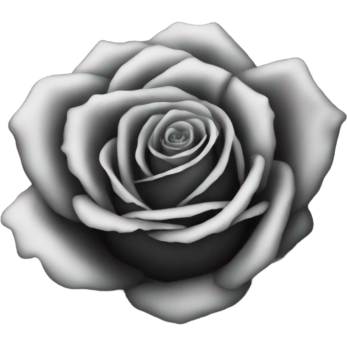 Black rose emoji