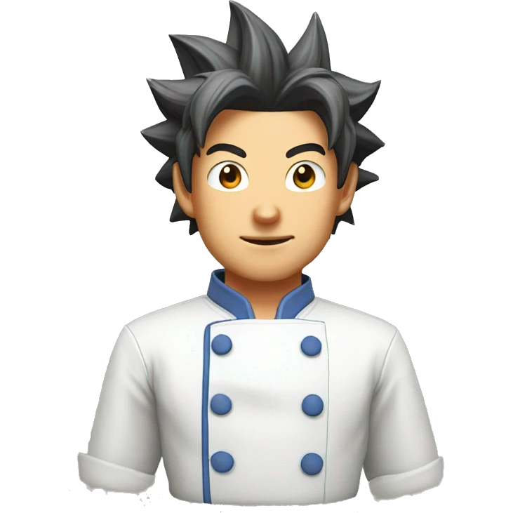 GOKU  MASTER CHEF emoji