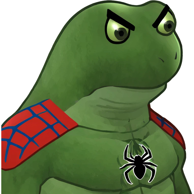 Giant spiderman emoji