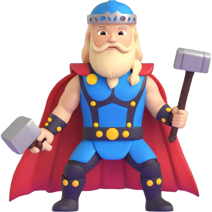 Thor from Marvel emoji