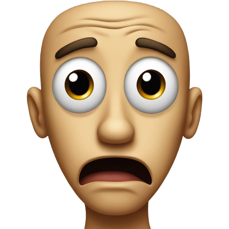 Terrified emoji emoji