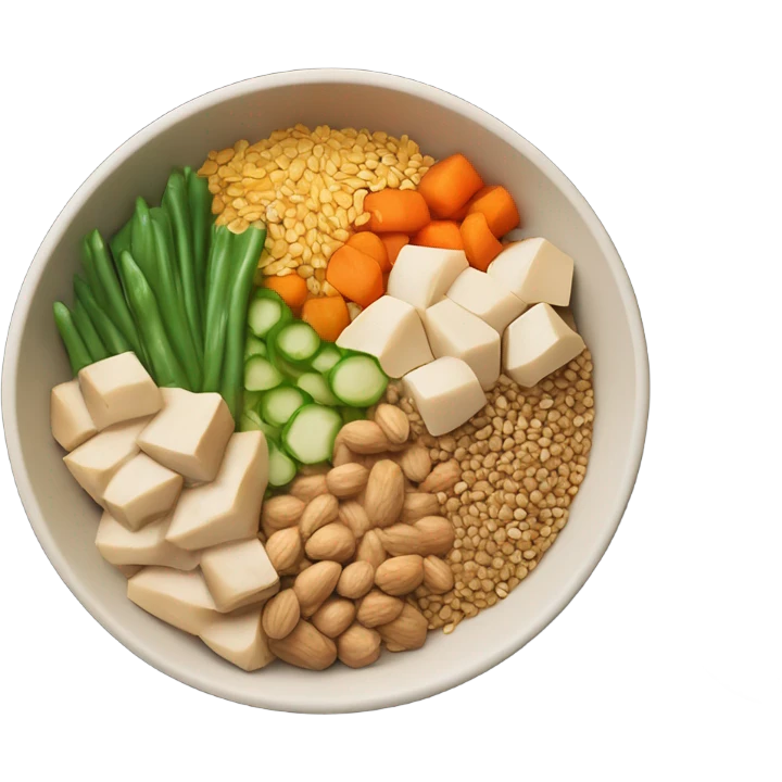 bowl of healthy food emoji