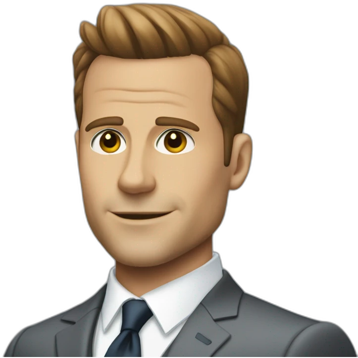 harvey specter from suits emoji