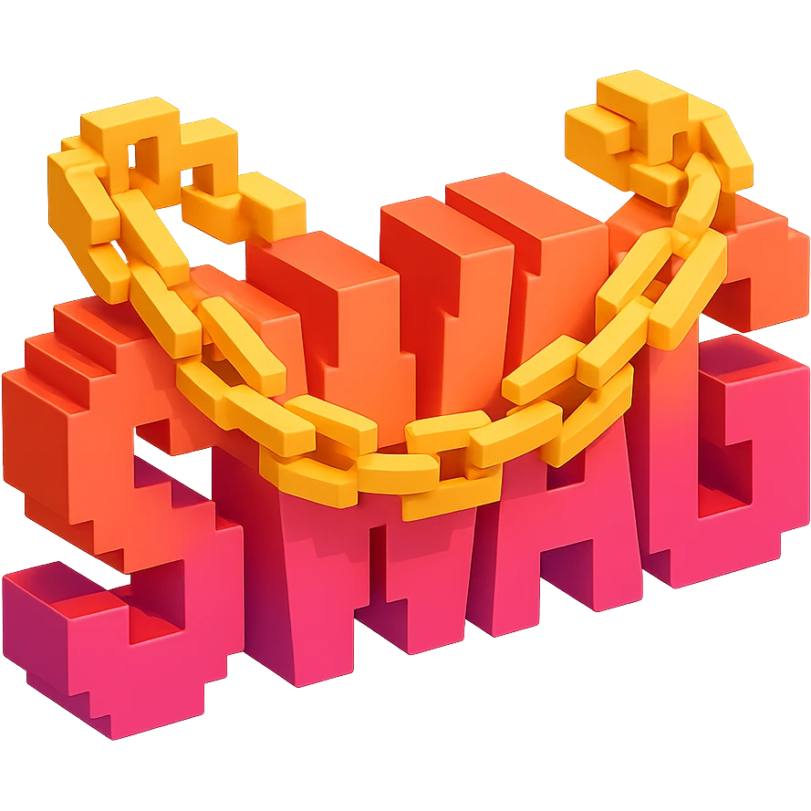 SWAG with golden chain emoji