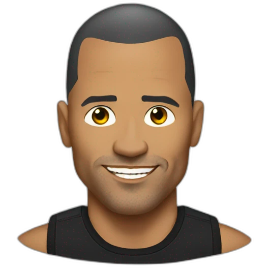 Dj the rock emoji